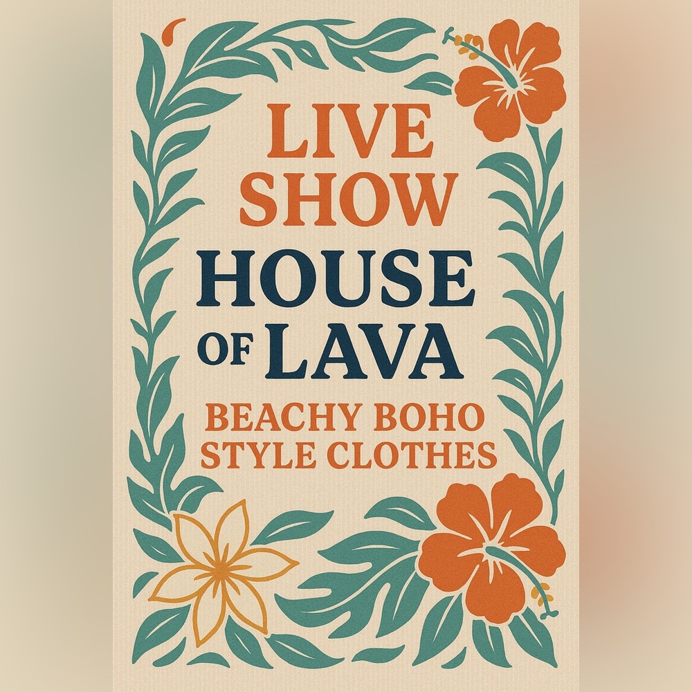 House of Lava ~ like this listing to get notified when I go live